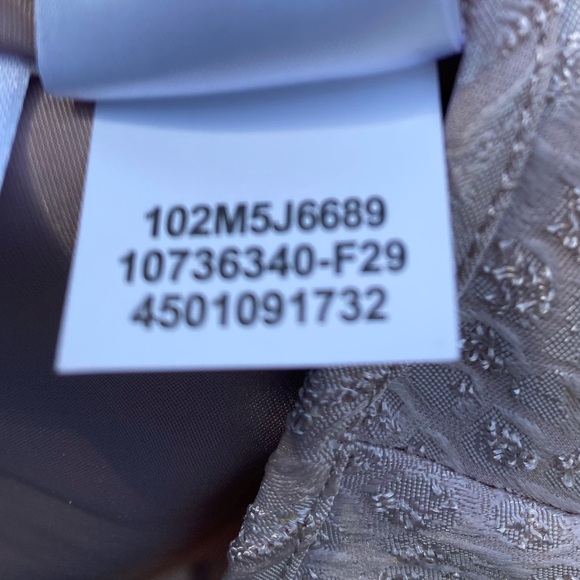 ANNE KLEIN Blush Pink Dress Size 10 NWT - Picture 14 of 16